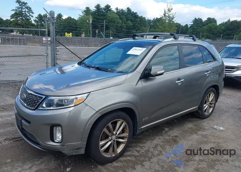 2014 Kia Sorento Limited V6 из США, поврежденный, VIN 5XYKWDA77EG526363